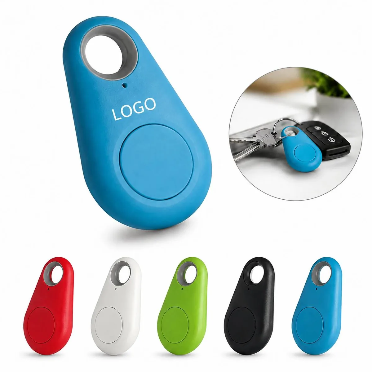 Water Droplets Shape Wireless Anti-Loss Tracker for Keys &