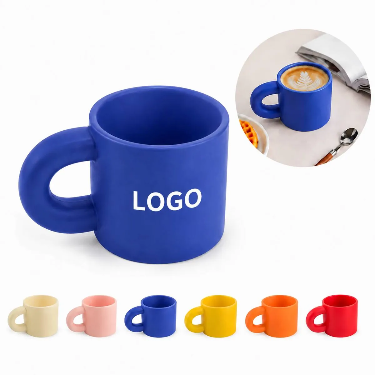 330ml Ceramic Mug with Comfortable Handle