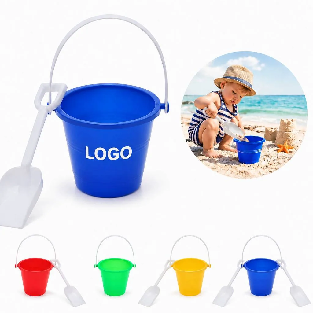 Kids Sand Pail Set with Shovel for Beach Outdoor Play