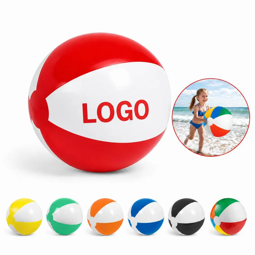 16 Inch PVC Inflatable Beach Ball for Outdoor Water Fun