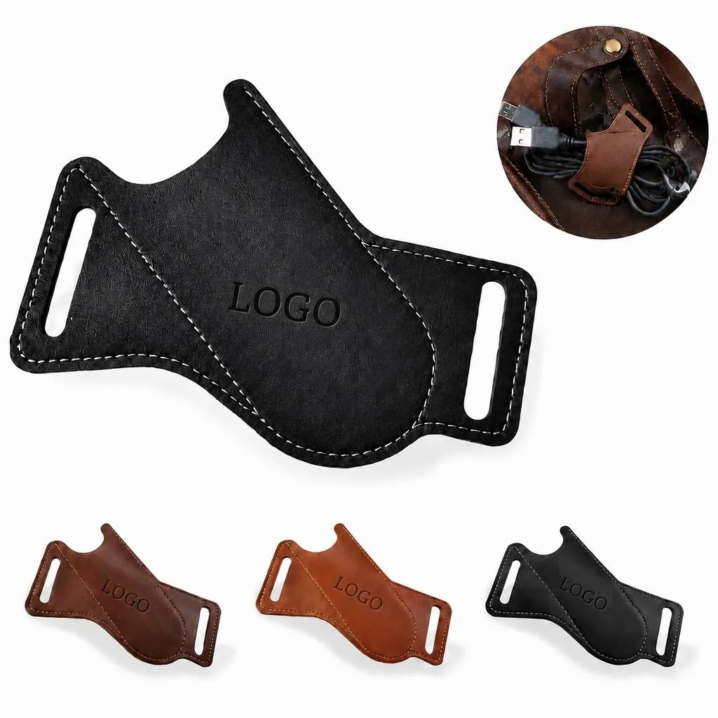 Heavy-Duty 5" Folding Knife Belt Pouch with Secure Closure