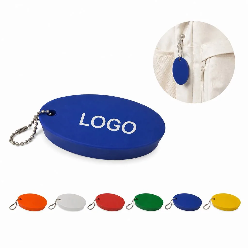 Colorful Floating PU Foam Keychain, Waterproof Non-Sink for Everyday Use