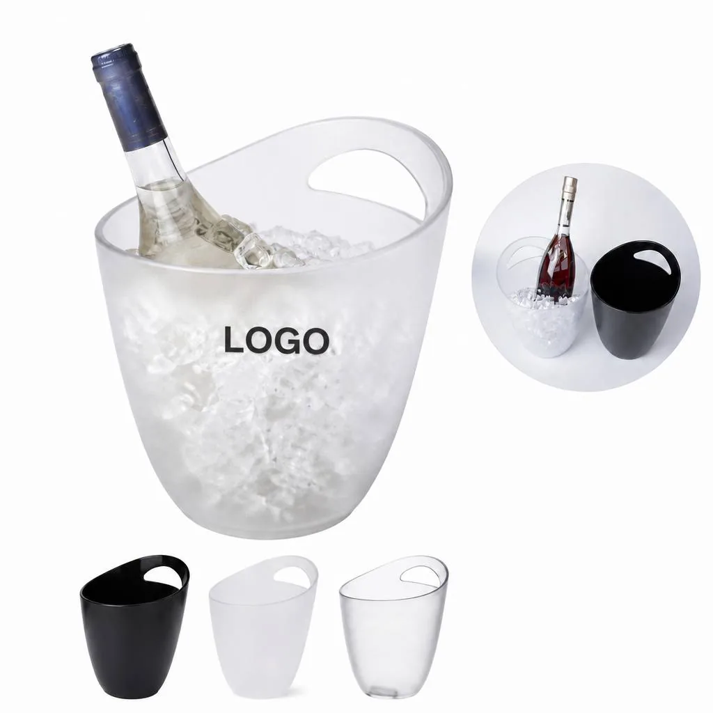 3.2L Single-Handle Insulated Ice Bucket for Champagne &