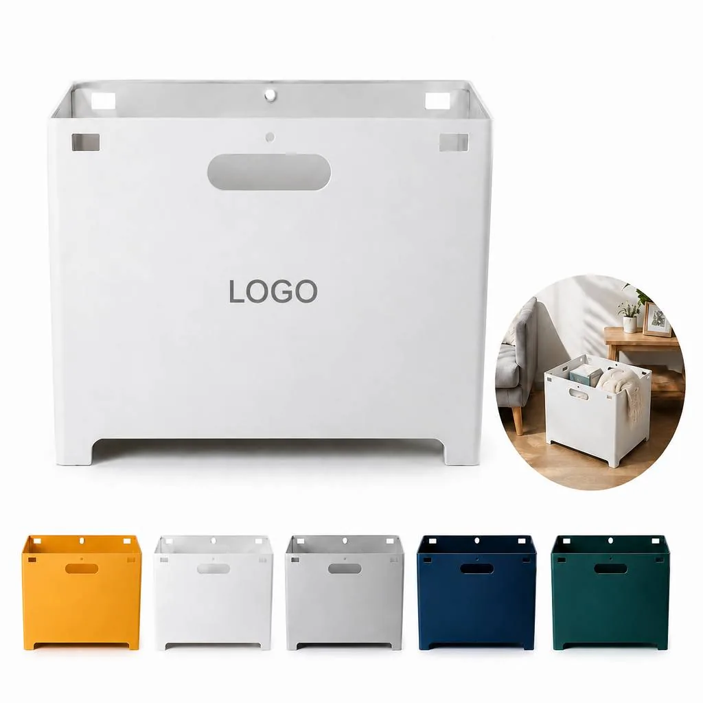 Foldable Hanging Storage Basket with Breathable Fabric for Everyday Use