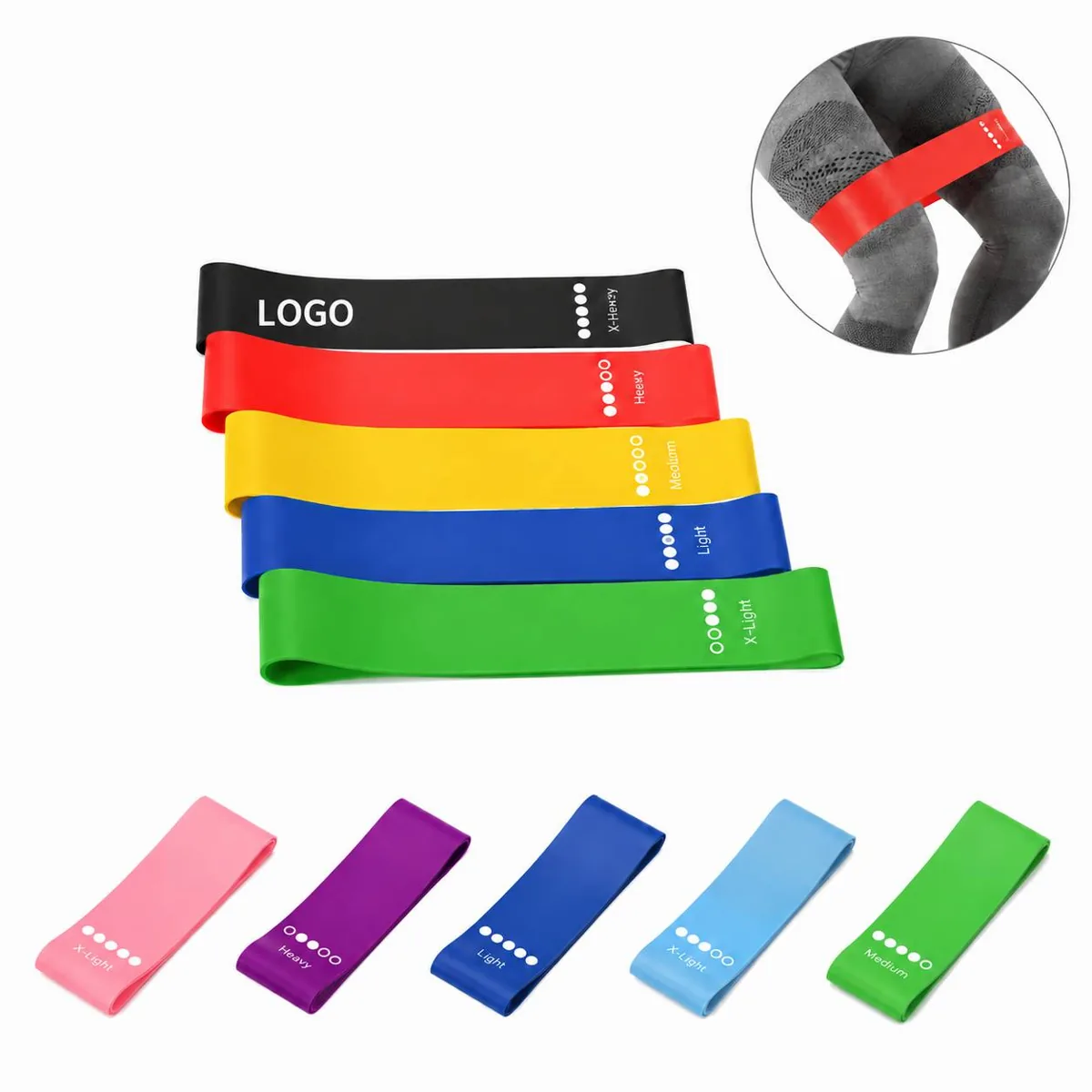 TPE Non-Latex Resistance Band for Yoga Strength Training