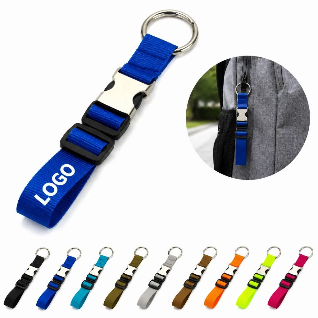 Adjustable Nylon Lanyard Strap with Breakaway Safety Release