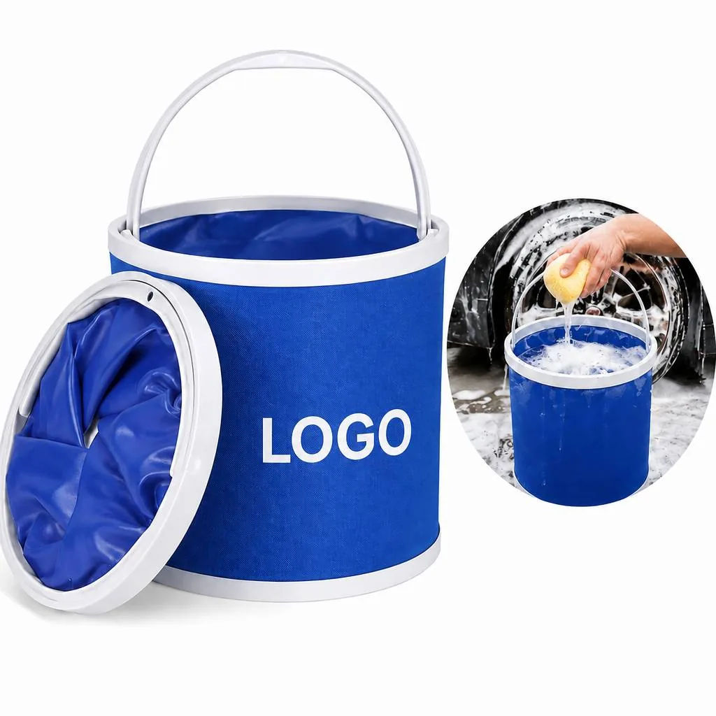 Collapsible Camping Bucket with Water-Resistant Interior