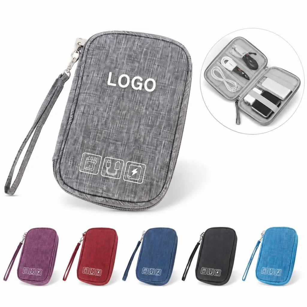 Waterproof Digital Organizer Bag with Multiple Compartments