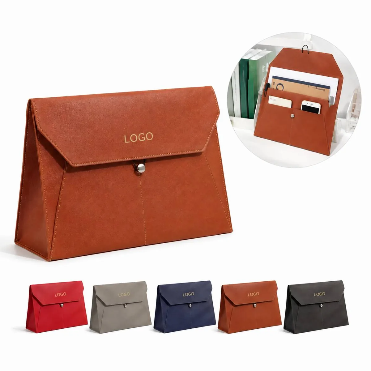 Waterproof Stain-Resistant Document Pouch for A4 Files and More
