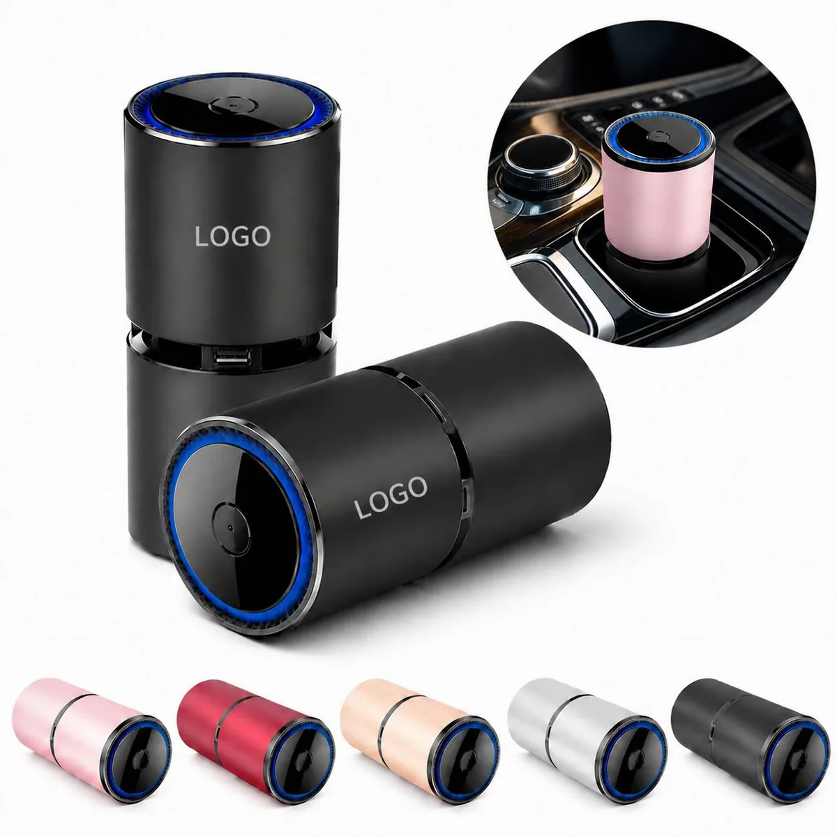 Portable Air Purifier with HEPA Filter for Bedroom, Office,