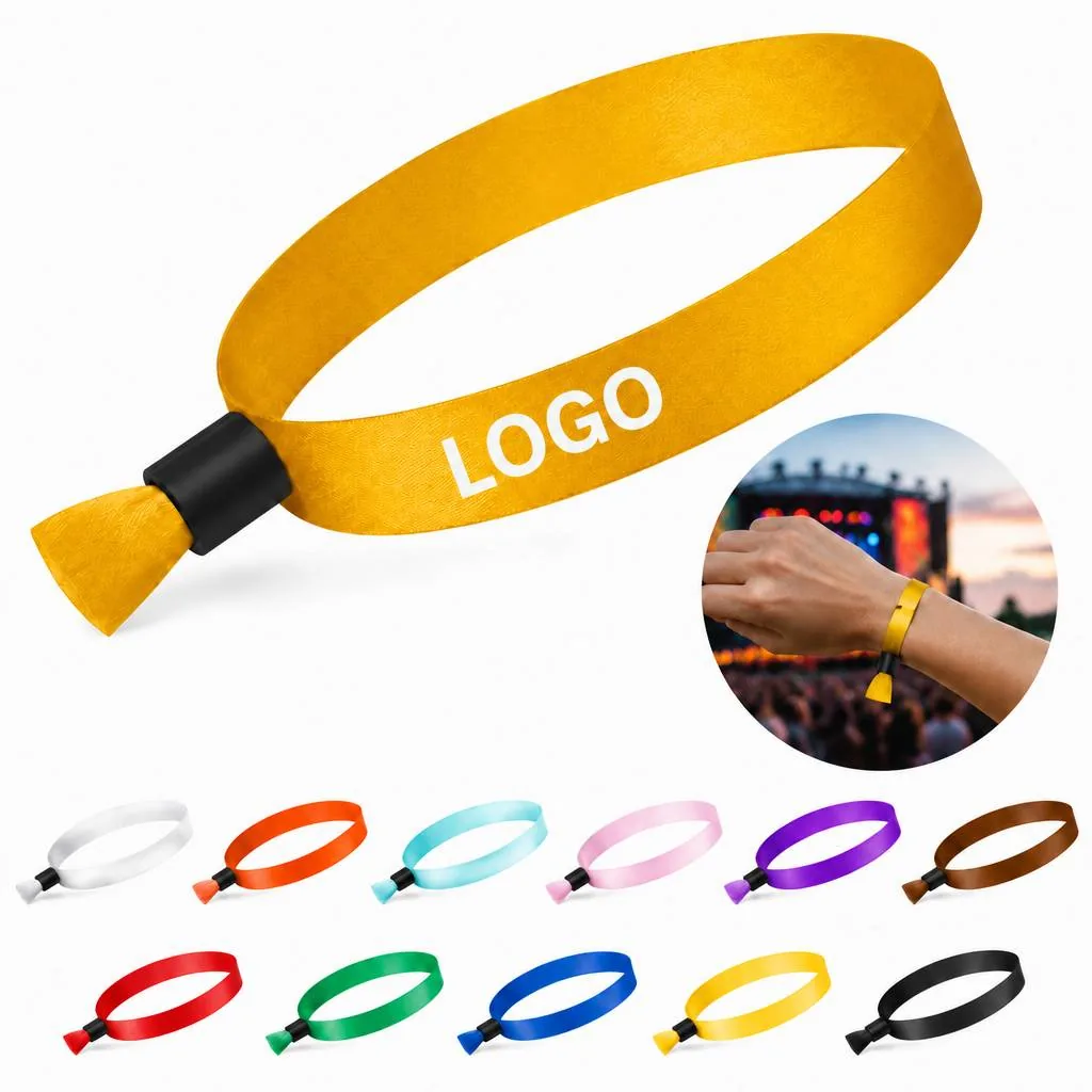 Disposable Adjustable Polyester ESD Wristband with Resistor