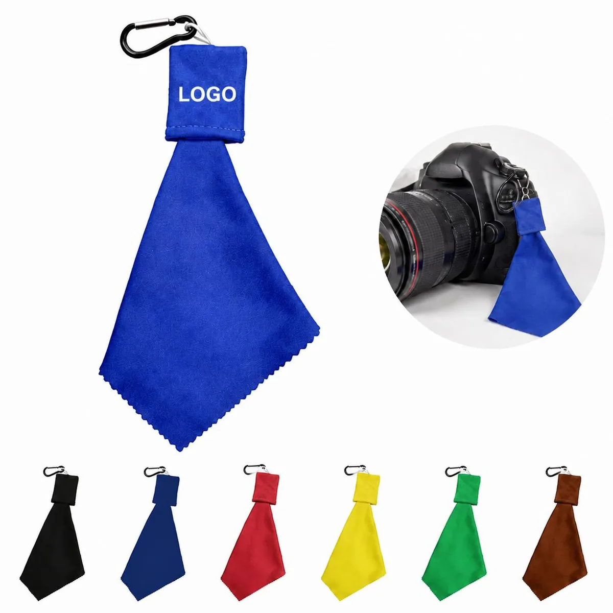 Microfiber Cleaning Cloth with Pouch for Eyeglasses &