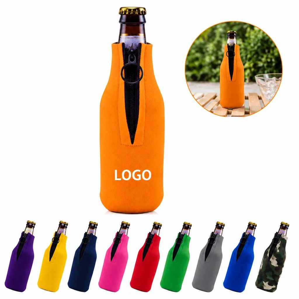 Neoprene Insulated Bottle Suit with Handle for Travel