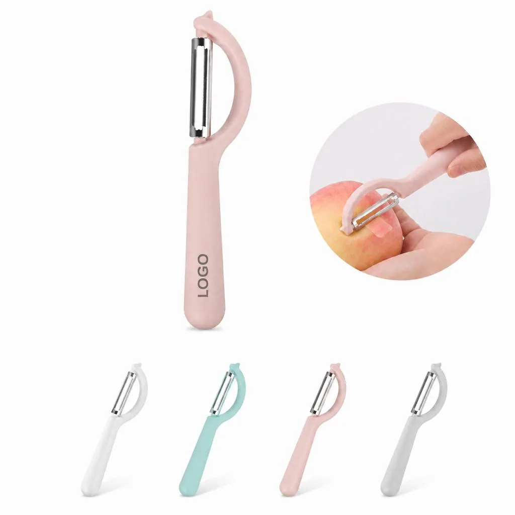 Ergonomic P-Shape Stainless Steel Vegetable Fruit Peeler