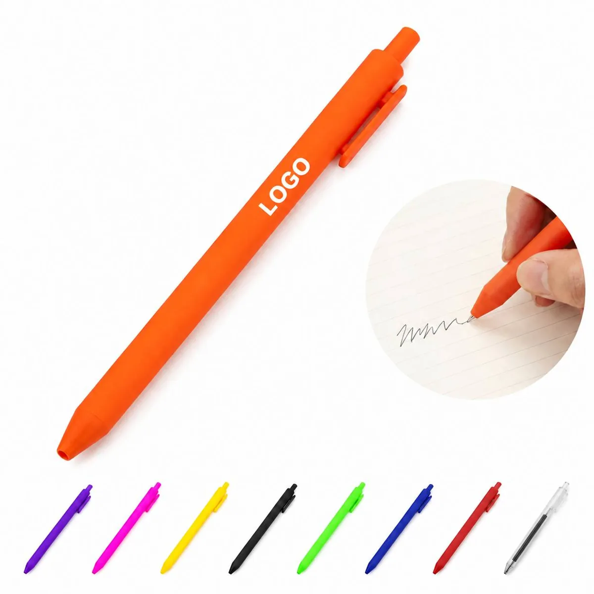 Pastel Candy Ballpoint Pen, Smooth Fine Tip for Daily