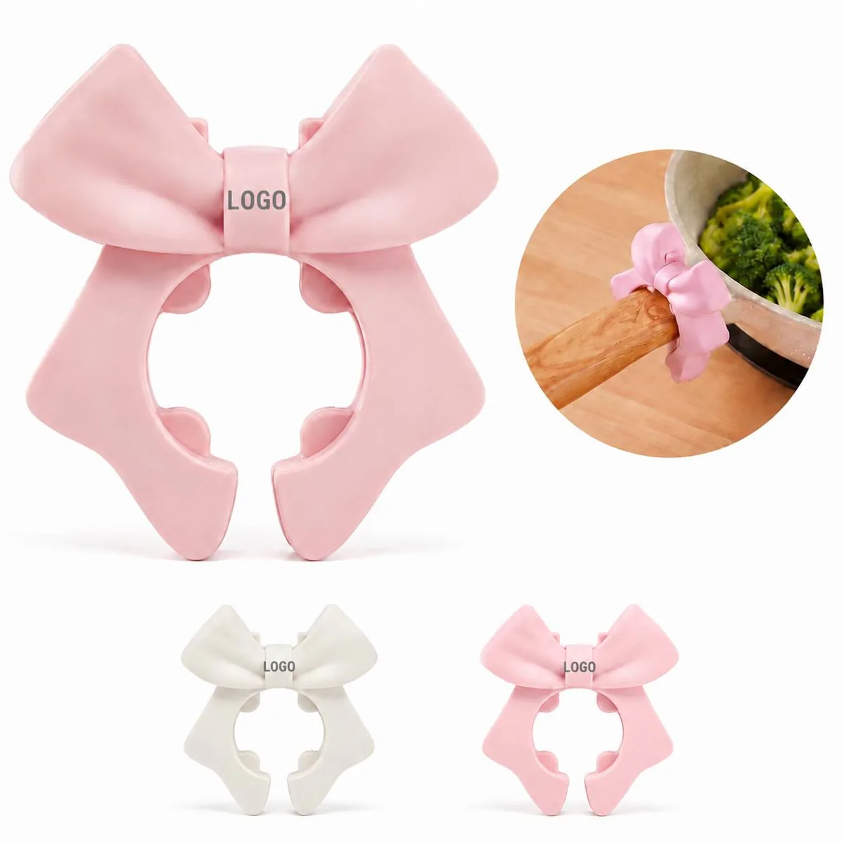 Heat-Resistant Silicone Butterfly Utensil Rest for Kitchen