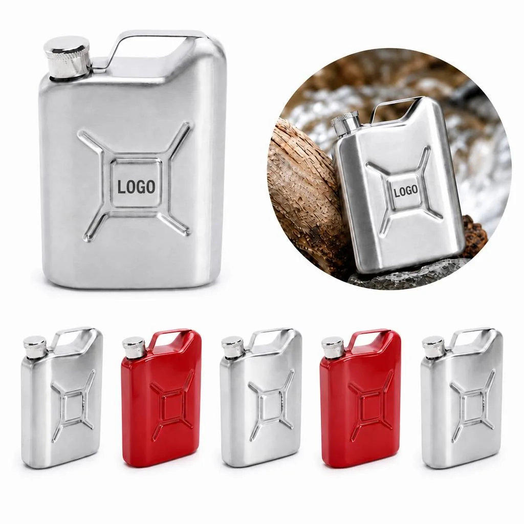 6 oz Rustproof Stainless Steel Pocket Hip Flask