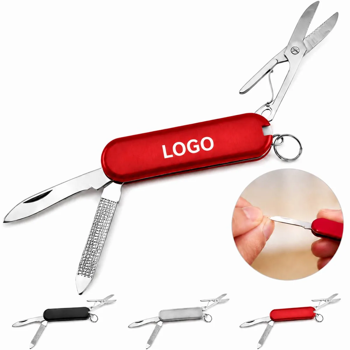 Stainless Steel 3-in-1 Folding Multi-Tool for Camping &