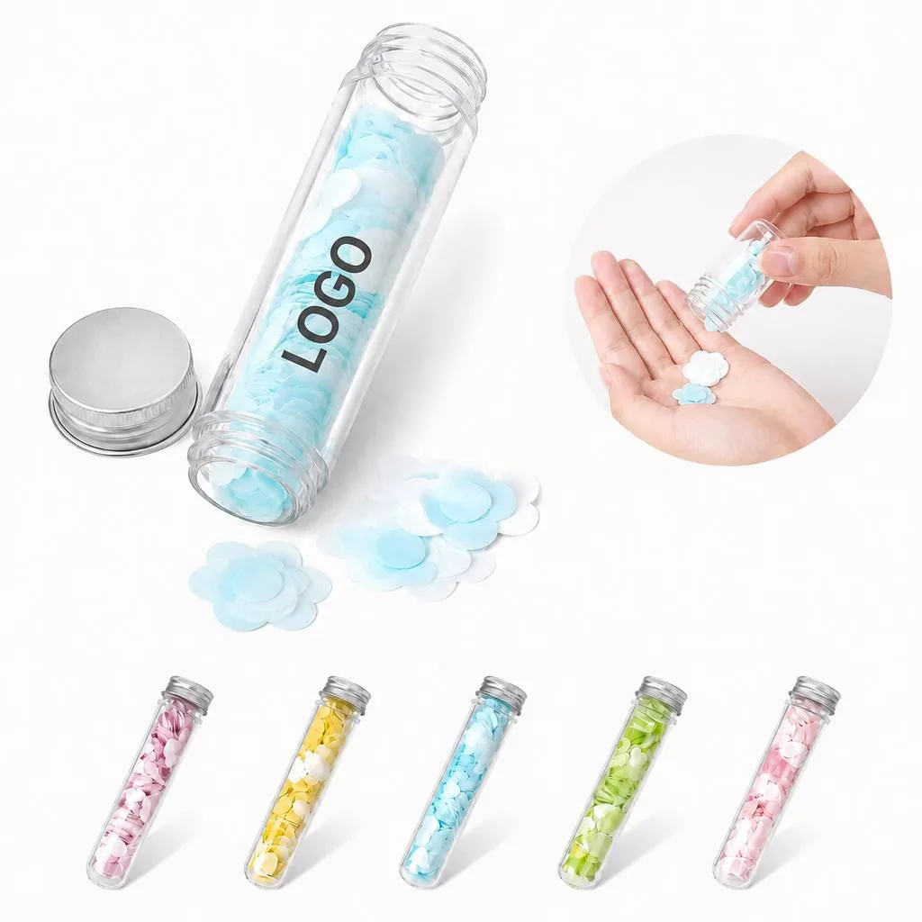 Portable Disposable Paper Soap Flakes for Travel Handwashing