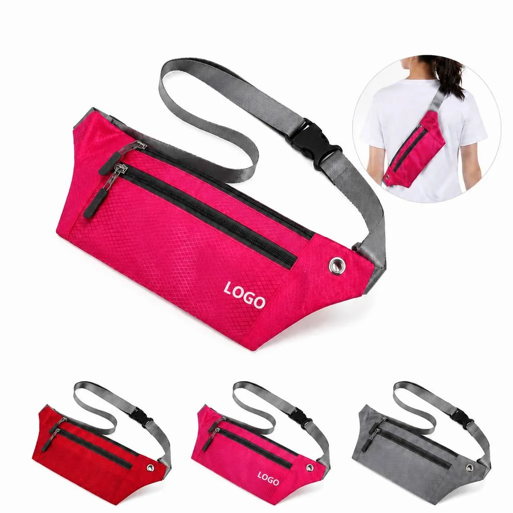 Waterproof Sports Fanny Pack with Adjustable Belt for Everyday Use