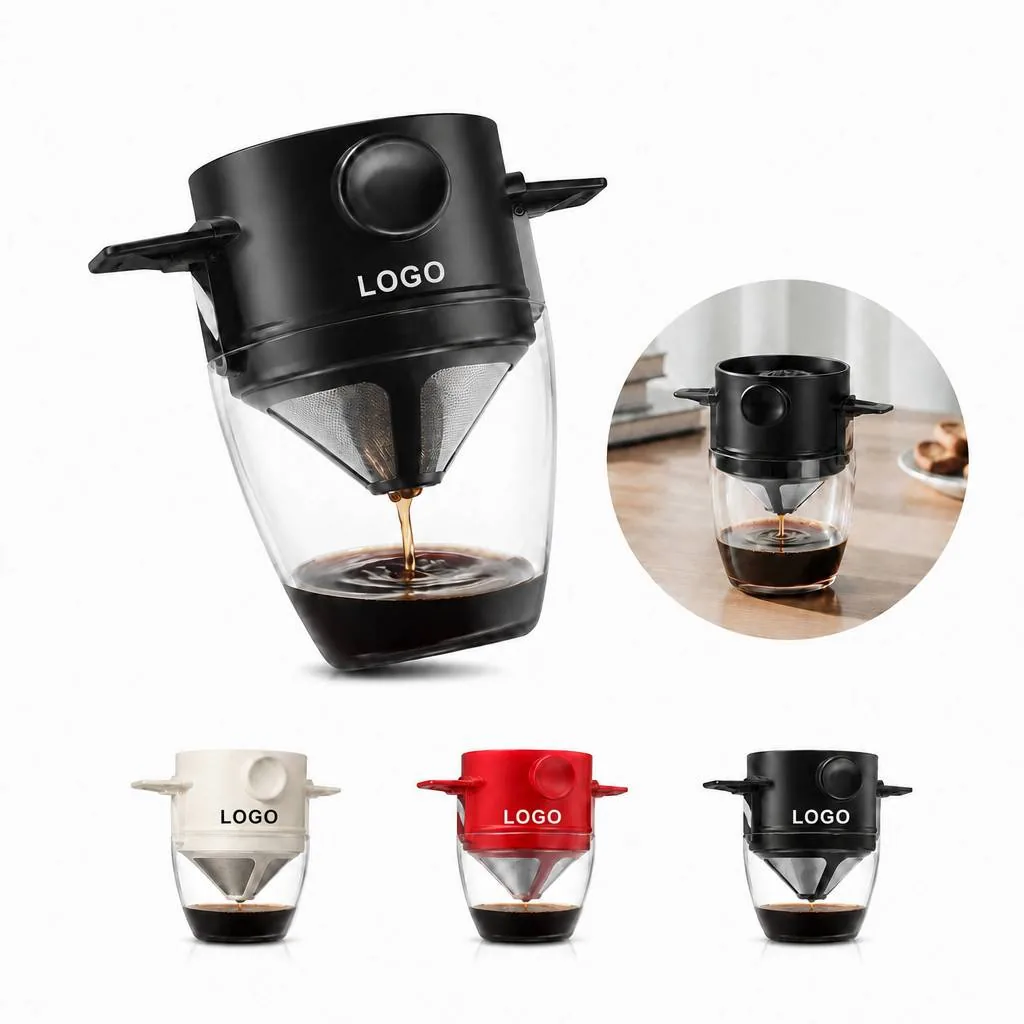 Stainless Steel Collapsible Pour-Over Coffee Filter,