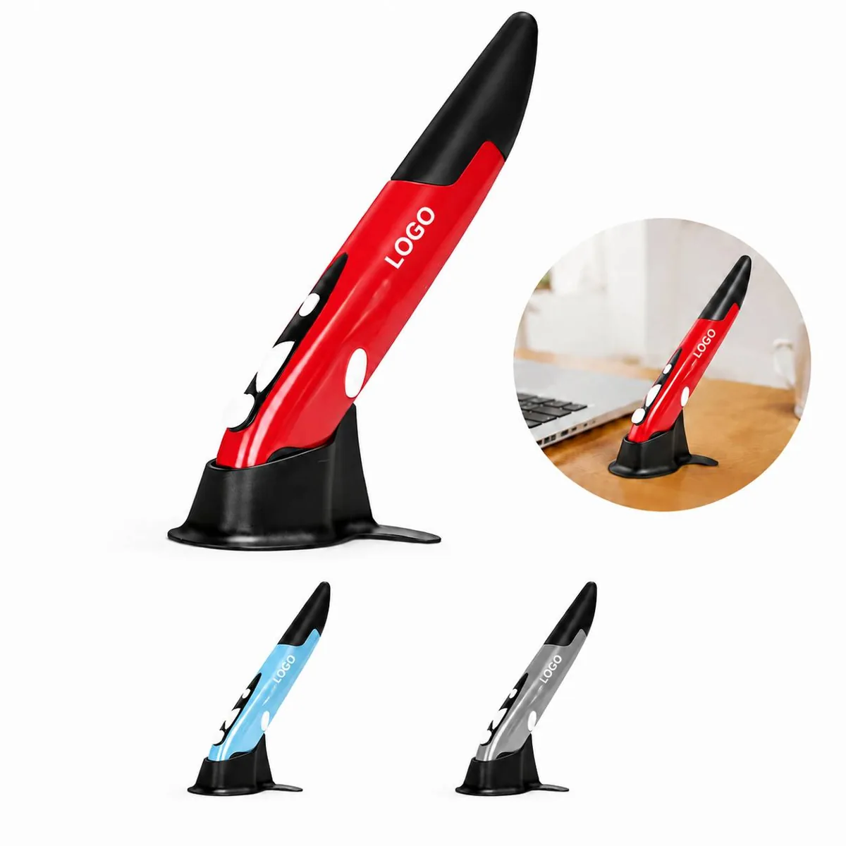 MINI 2.4GHz Wireless Pen Mouse with USB Receiver