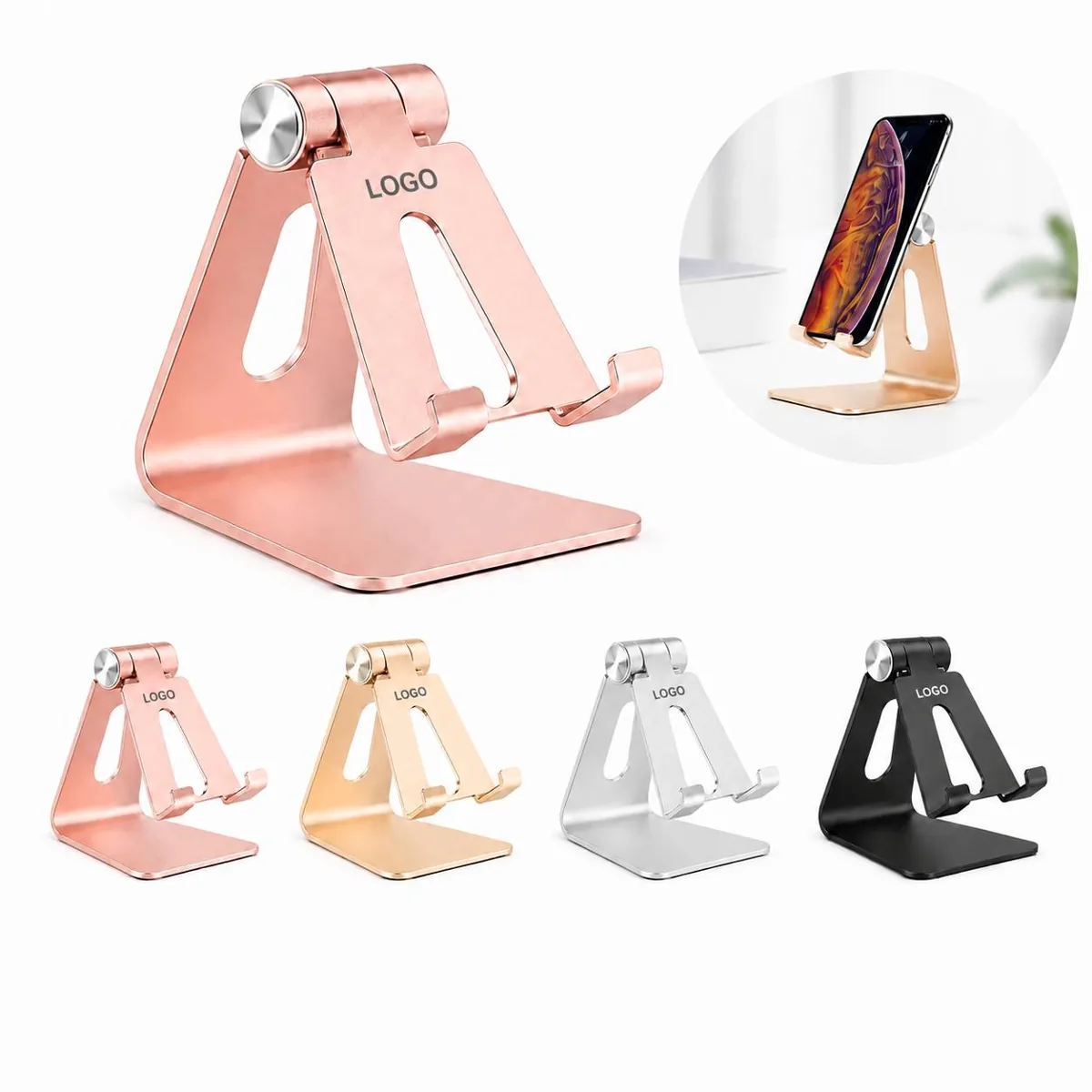 Foldable Aluminum Alloy Stand for Phone Tablet Portable