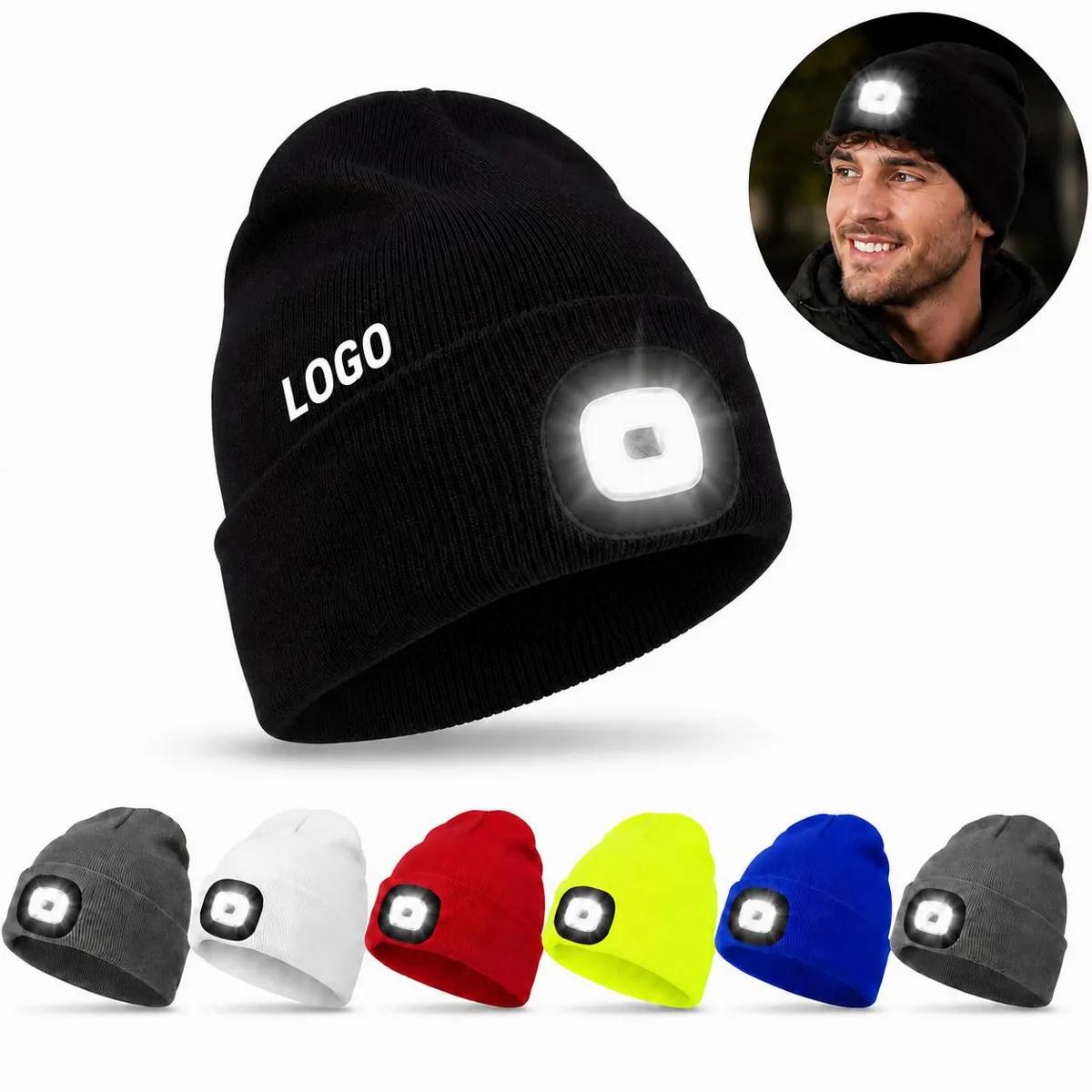 Cotton Cap with Pre-Curved Brim, Adjustable Fit