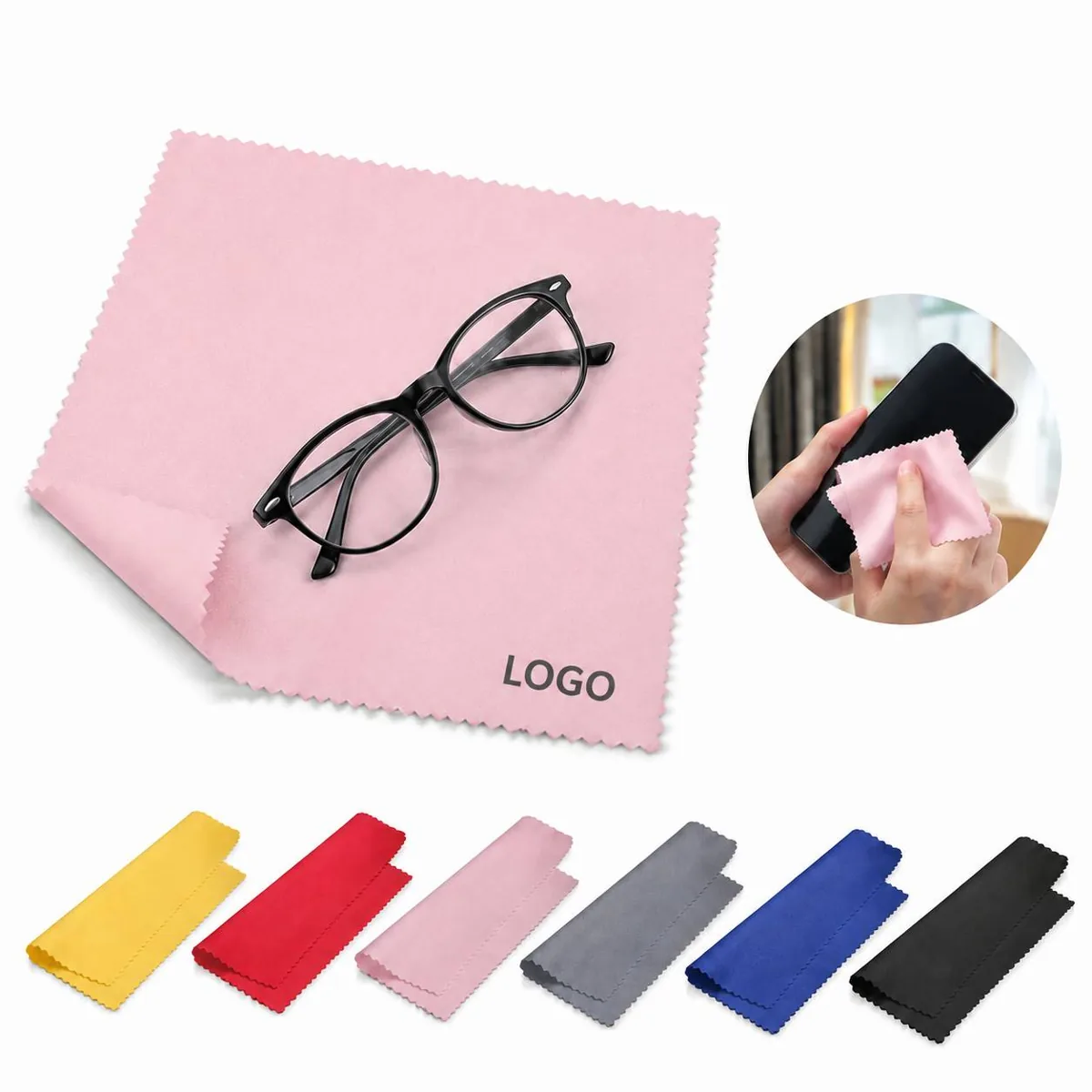 Ultra-Fine Microfiber Cleaning Cloth for Glasses & Lenses