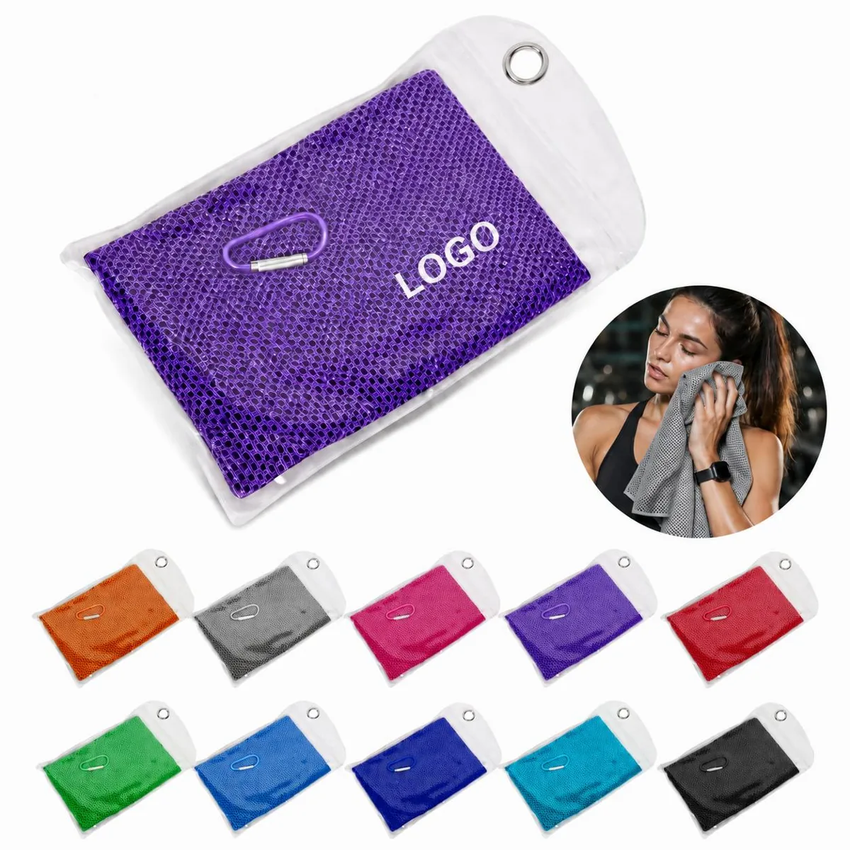 Instant Chill Cooling Towel - Quick Dry Microfiber for Everyday Use