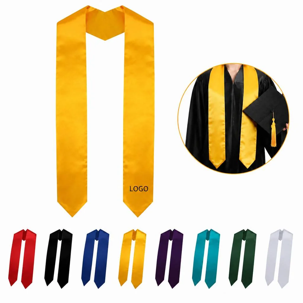 Customizable Graduation Stole Sash for Commencement Ceremony