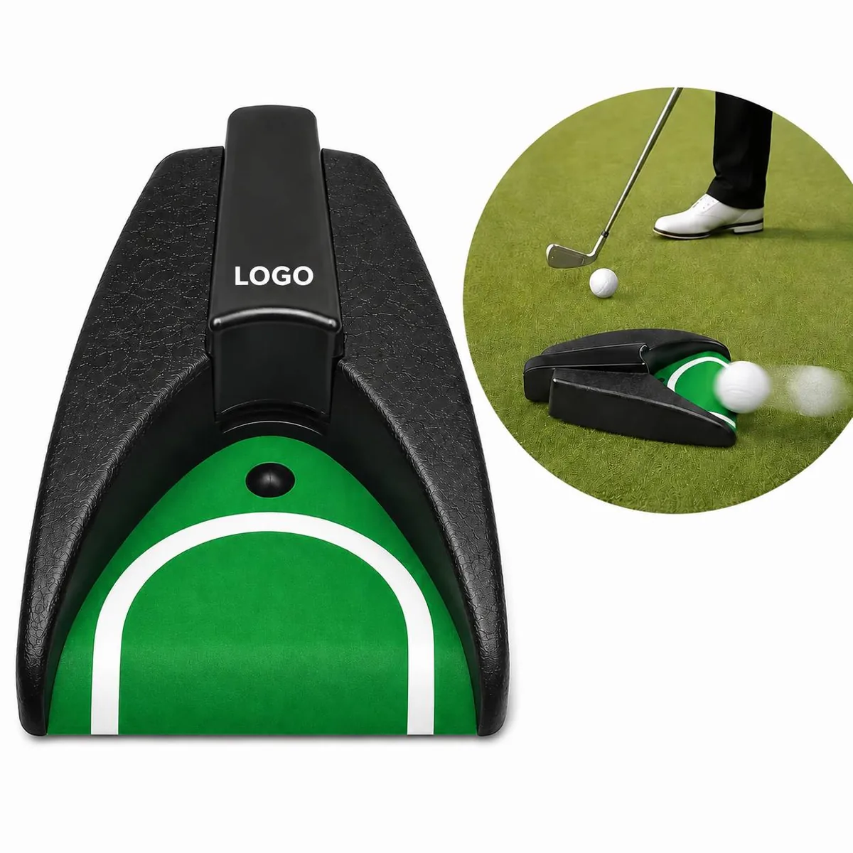 Automatic Golf Ball Launcher Adjustable Ejector for Practice