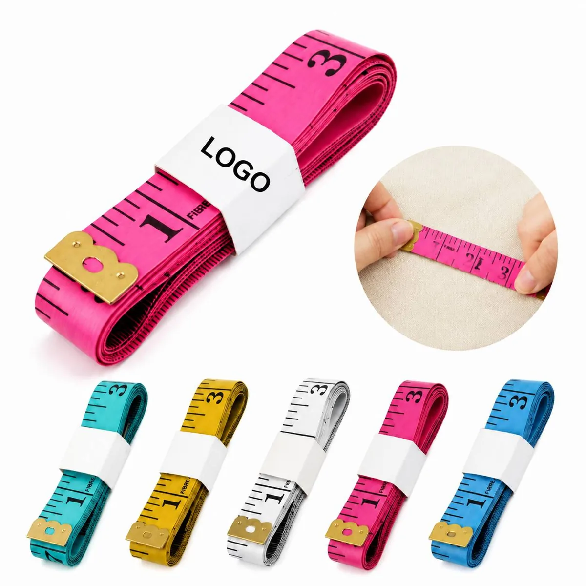 Flexible Dual-Scale Soft Tape Measure for Body & DIY