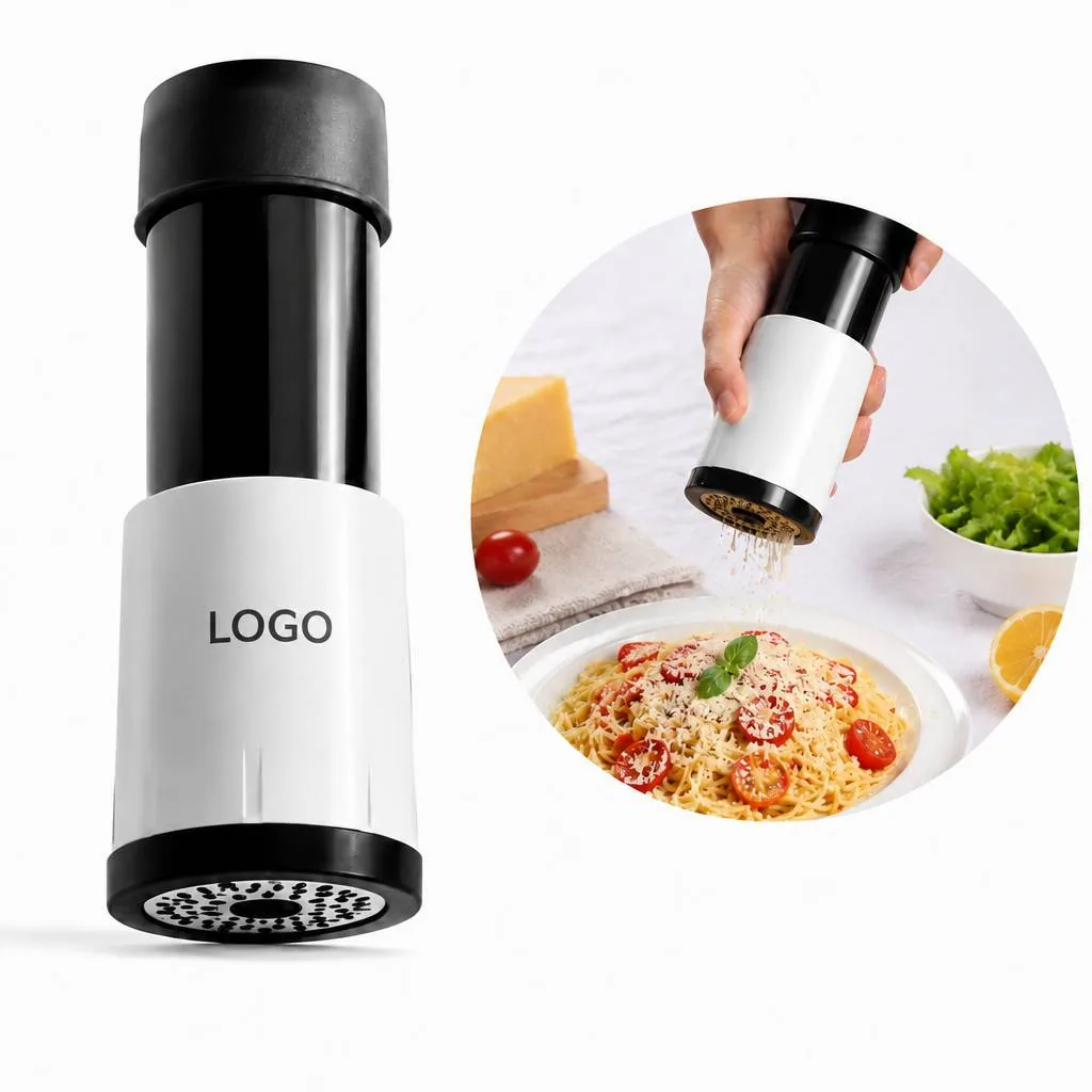Stainless Rotary Cheese Grater with Suction Base for Hard