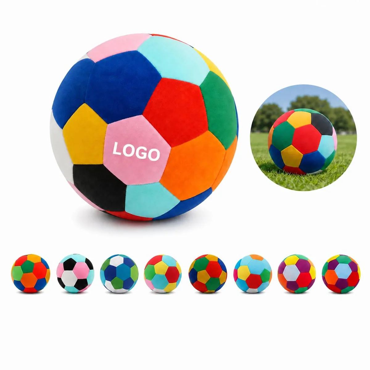 Low-Noise Chloroprene Rubber Soccer Ball Size 4 for Youth