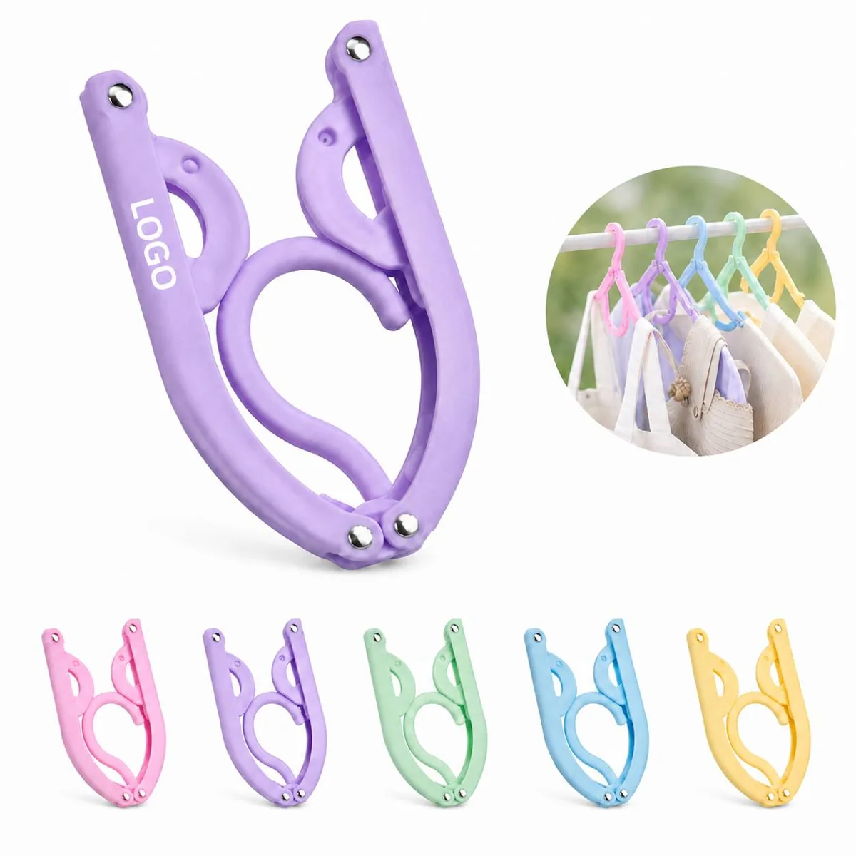 Portable Foldable Travel Clothes Drying Rack with Added Functionality