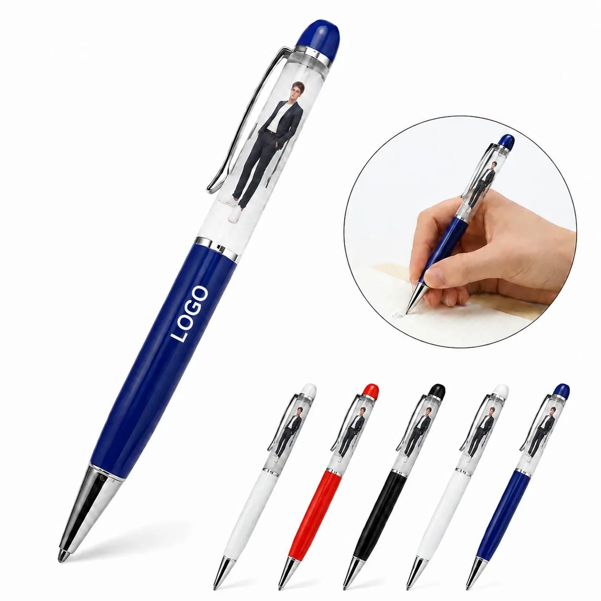 Oil-Based Floating Strip Marker Pen for Wet & Greasy