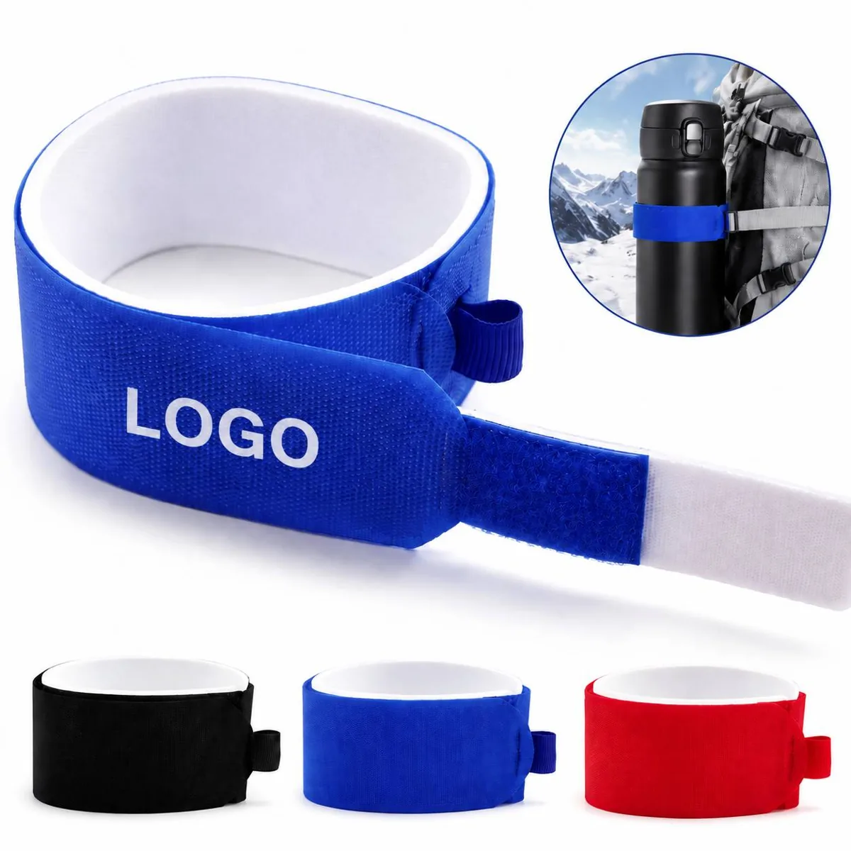 Adjustable Nylon Ski Straps for Secure Transport and Storage