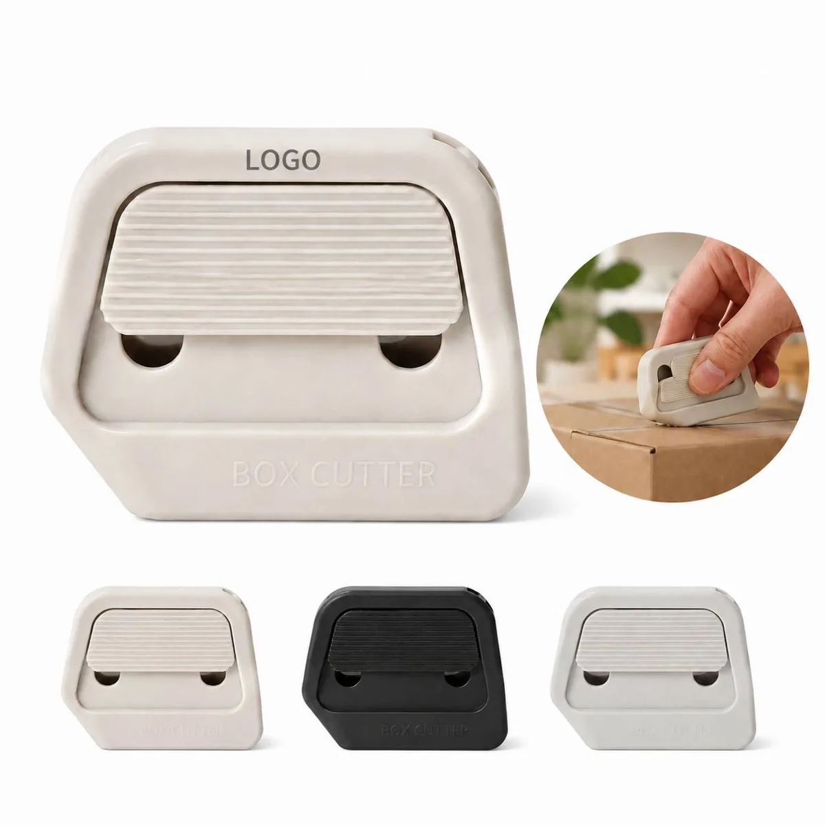 Magnetic Auto-Retractable Ceramic Safety Unboxing Knife