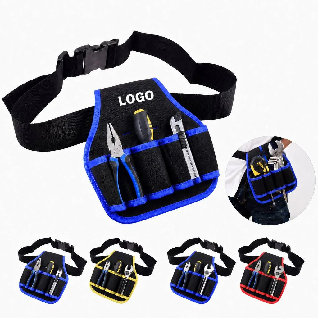 Waterproof Oxford Tool Belt with Adjustable Pockets for Work