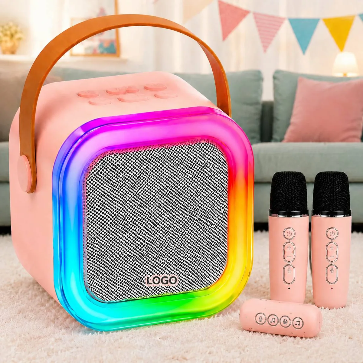 Portable Mini Wireless Wireless Speaker with Dual Mic for Everyday Use