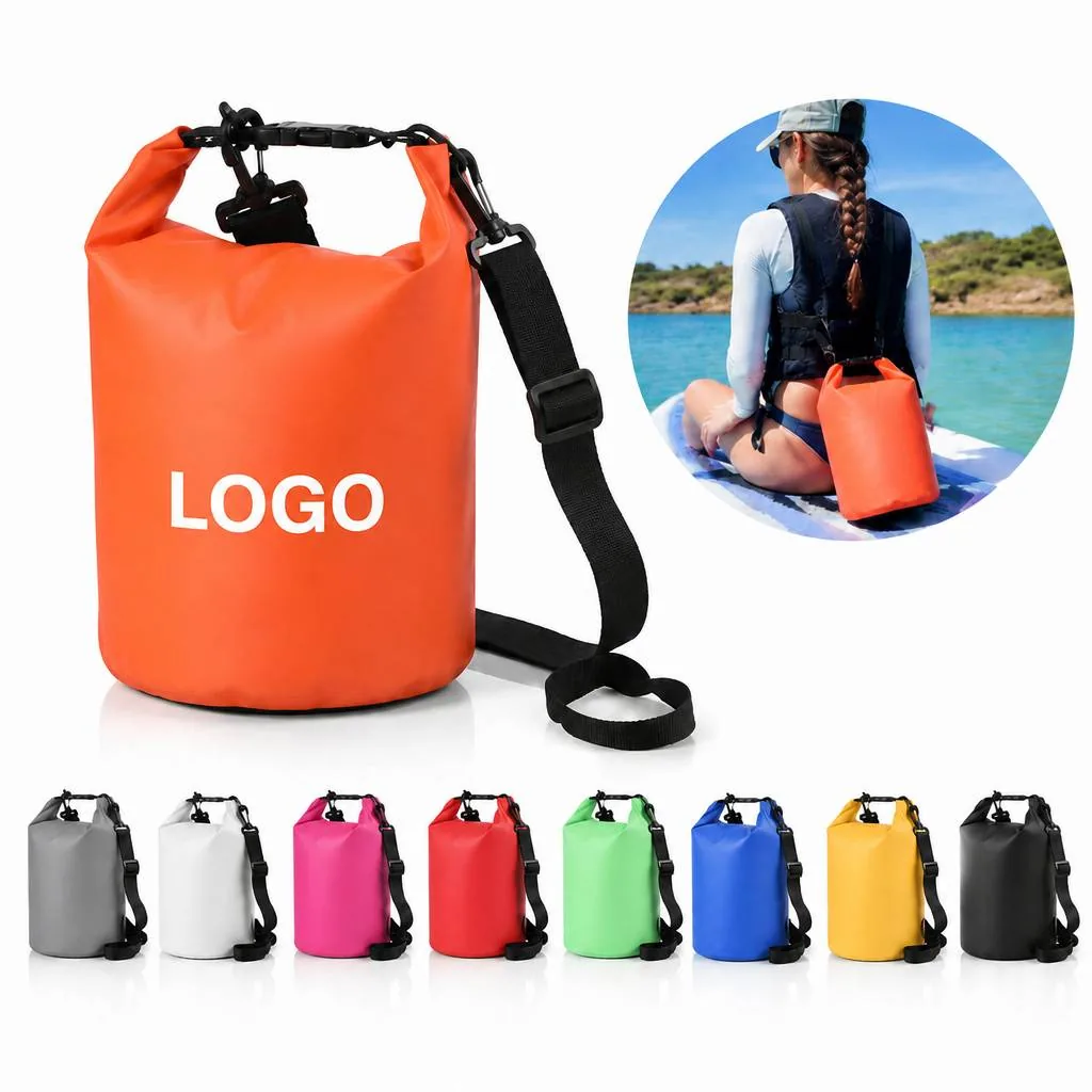 5L Roll Top Waterproof Floating Dry Bag for Kayaking Boating