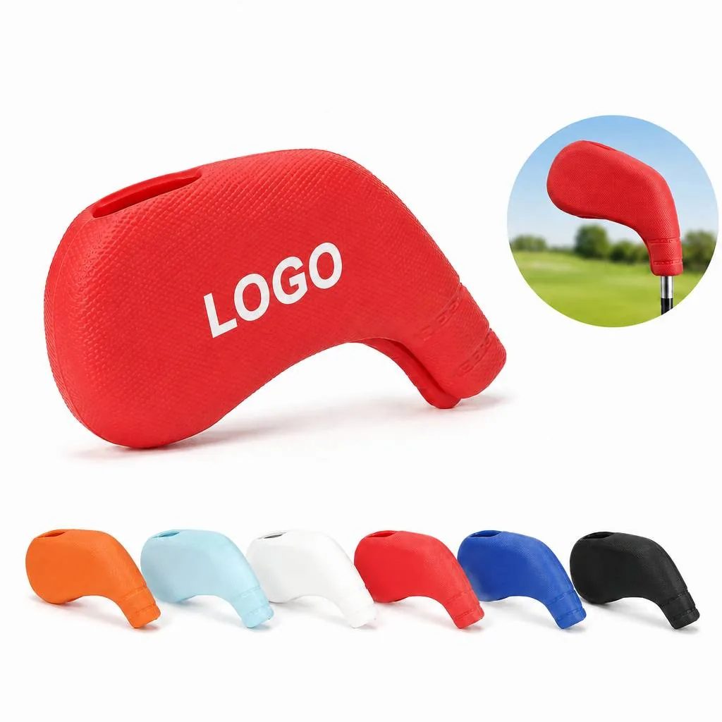 Waterproof Knit Golf Club Head Covers for Woods Hybrids
