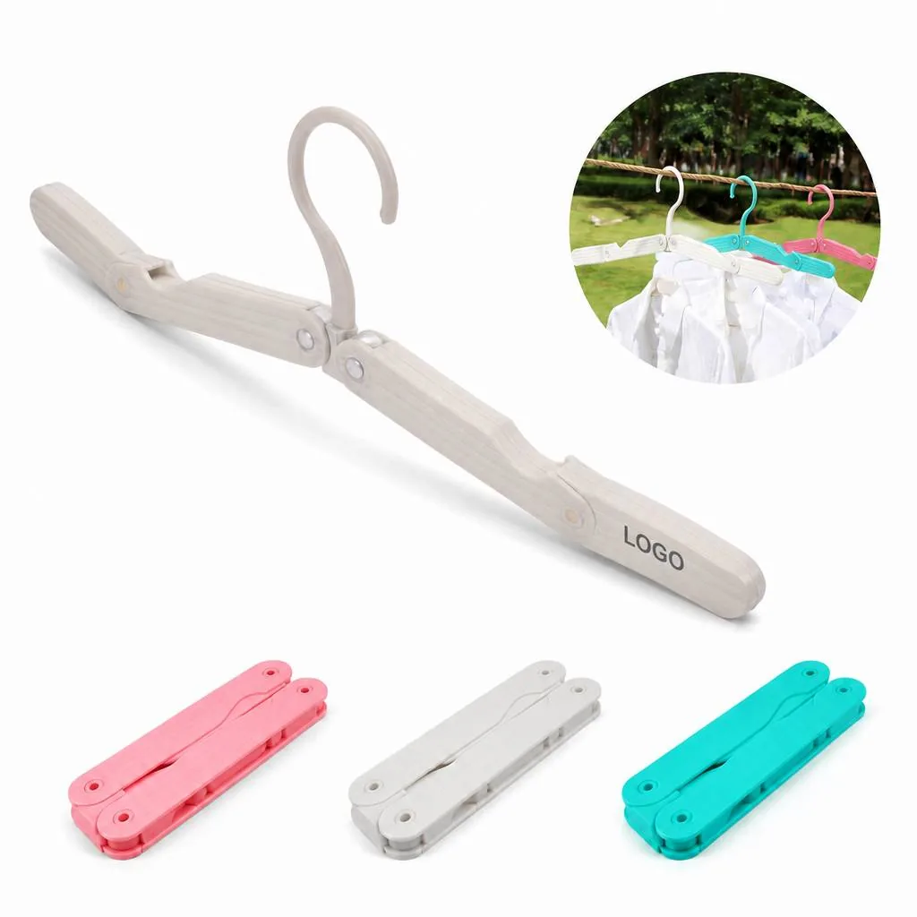 Foldable Travel Hanger with Multiple Compartments for Everyday Use