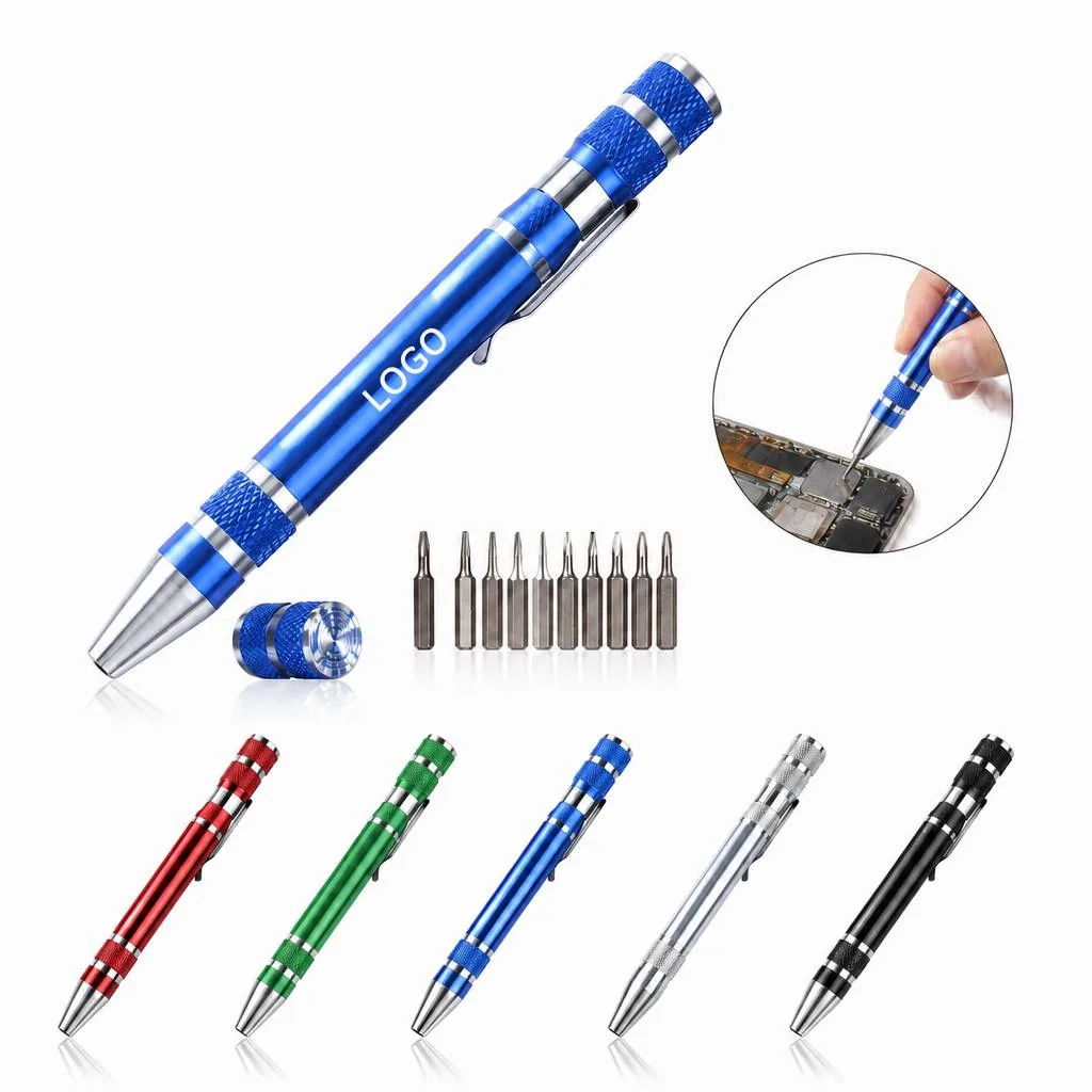 8-in-1 Precision Screwdriver Set for Electronics Repair