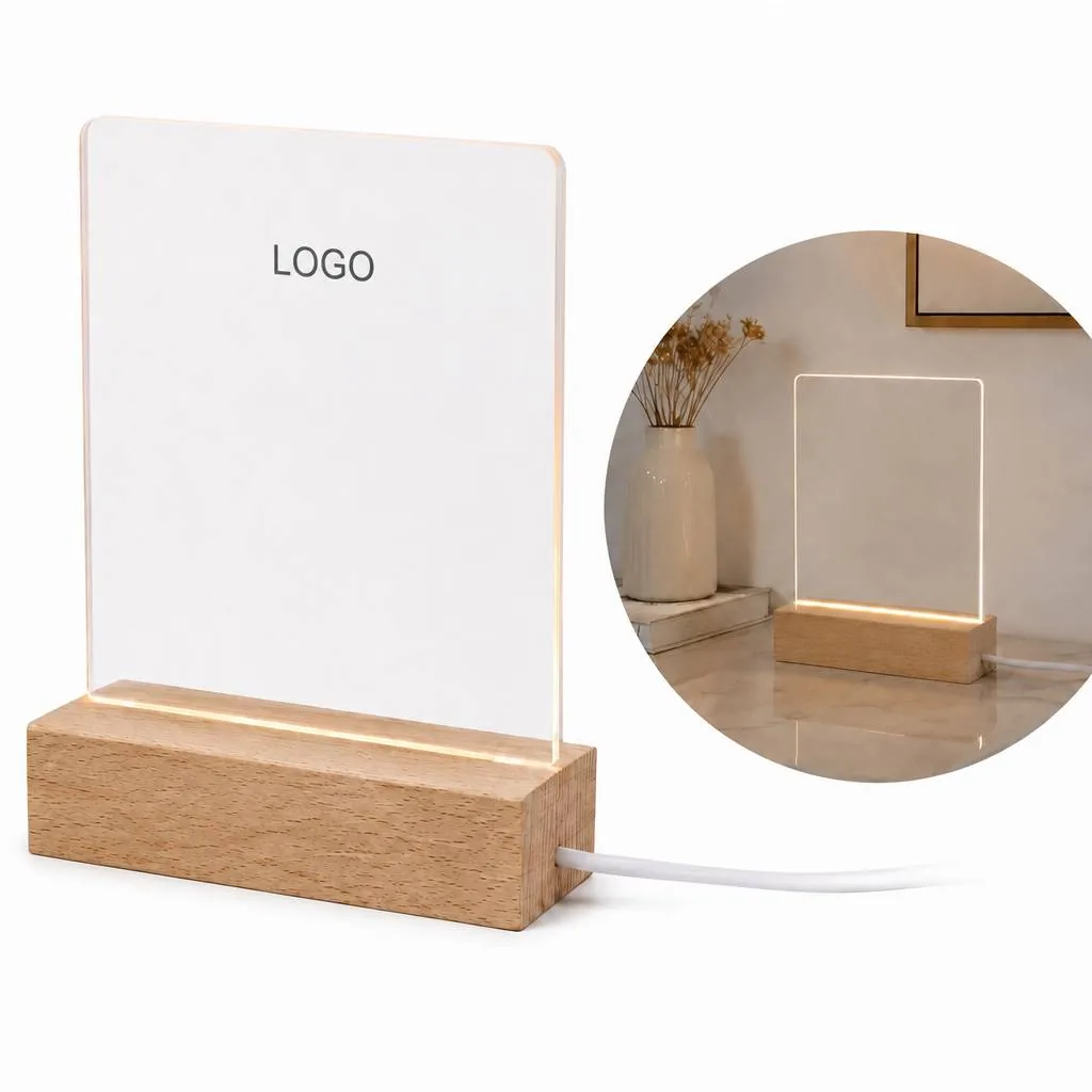 USB LED Message Board Lamp with Adjustable Brightness