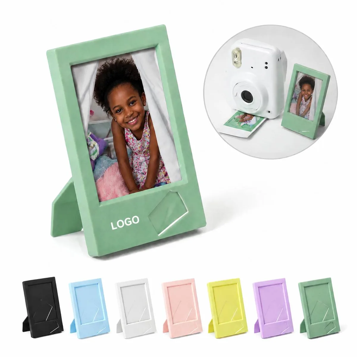 Mini Classic Vertical Photo Frame, 3-Inch for Desktop