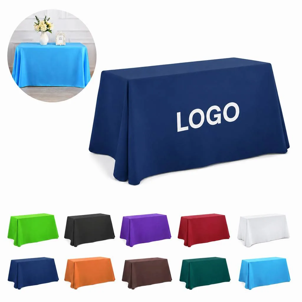 Extra Large Polyester Tablecloths for Dining, Buffet &