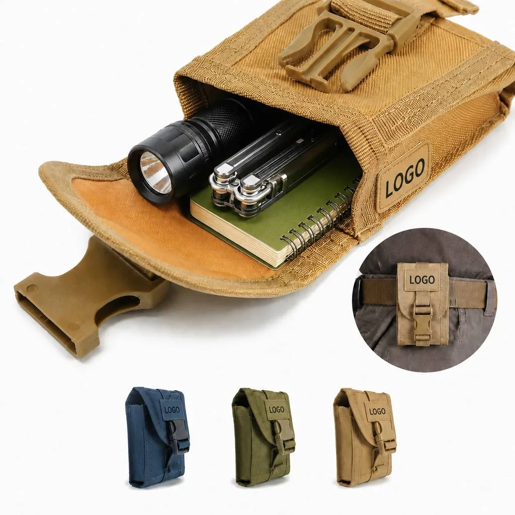 Waterproof Tactical Waist Pack with Multiple Compartments