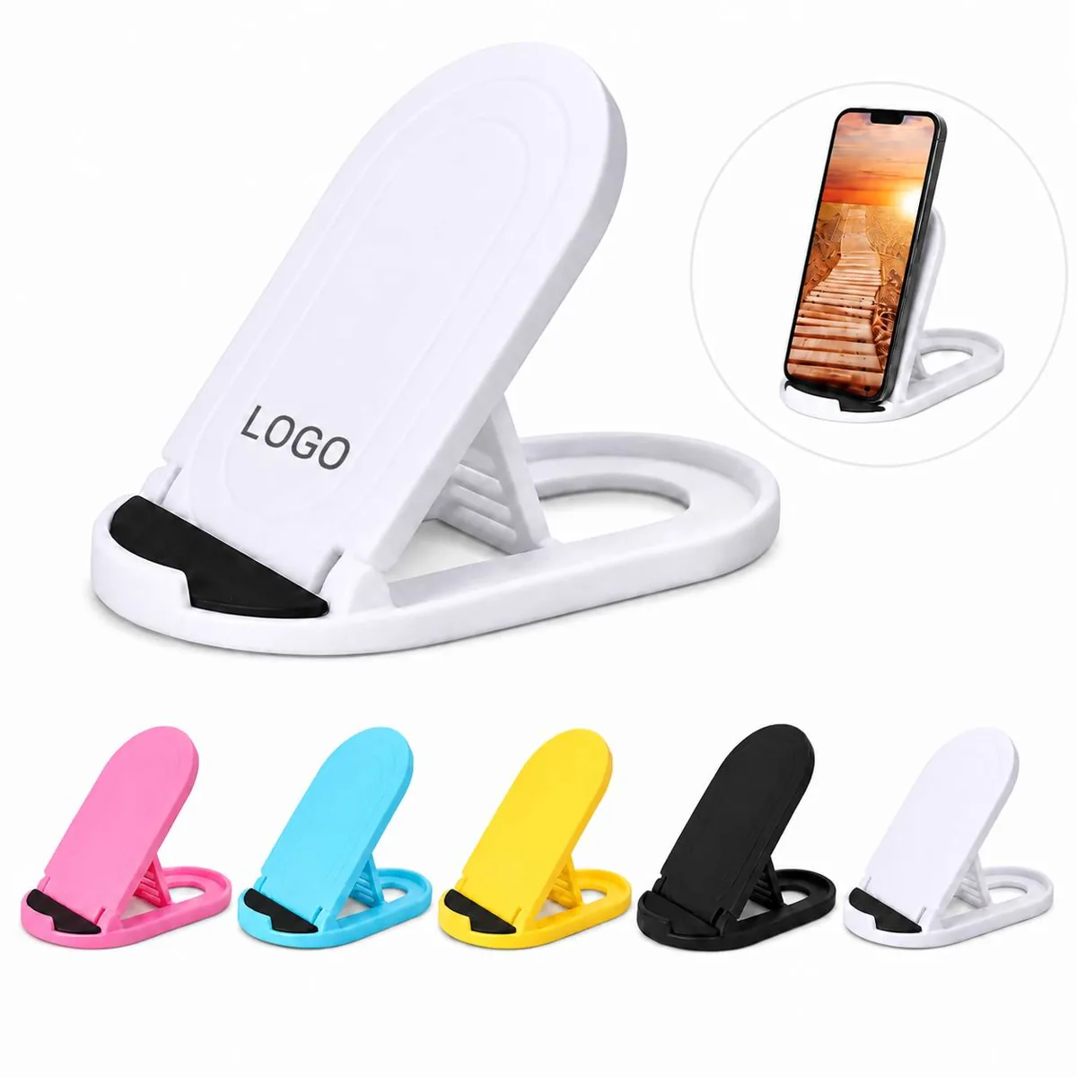 ABS Foldable Phone Stand Holder for Desk, Portable